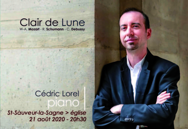 Clair de Lune, récital de piano